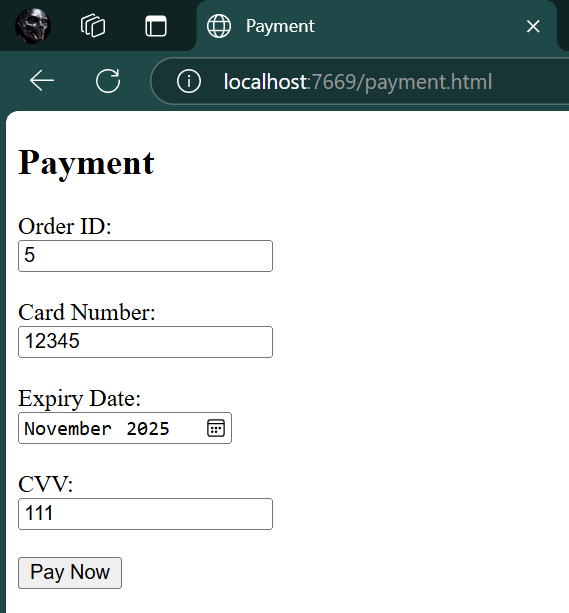 Output Screenshot 6